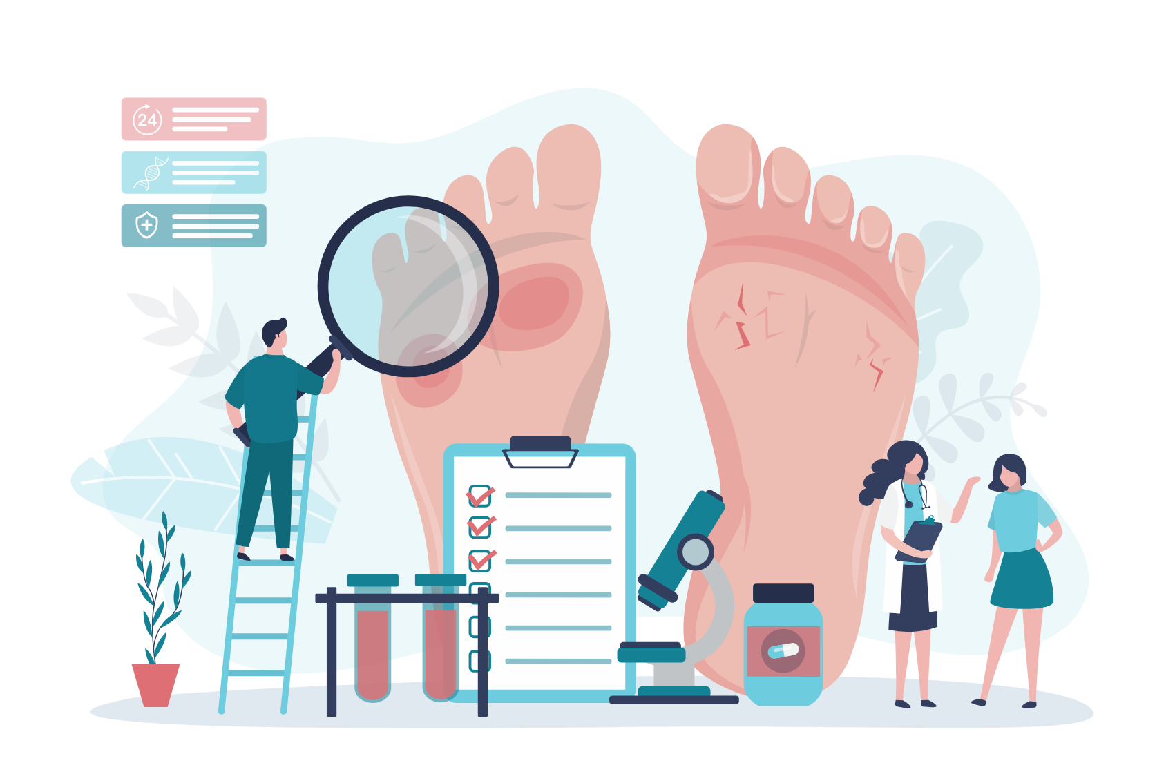 THE CLINIC MEDICAL CENTER | Podologue